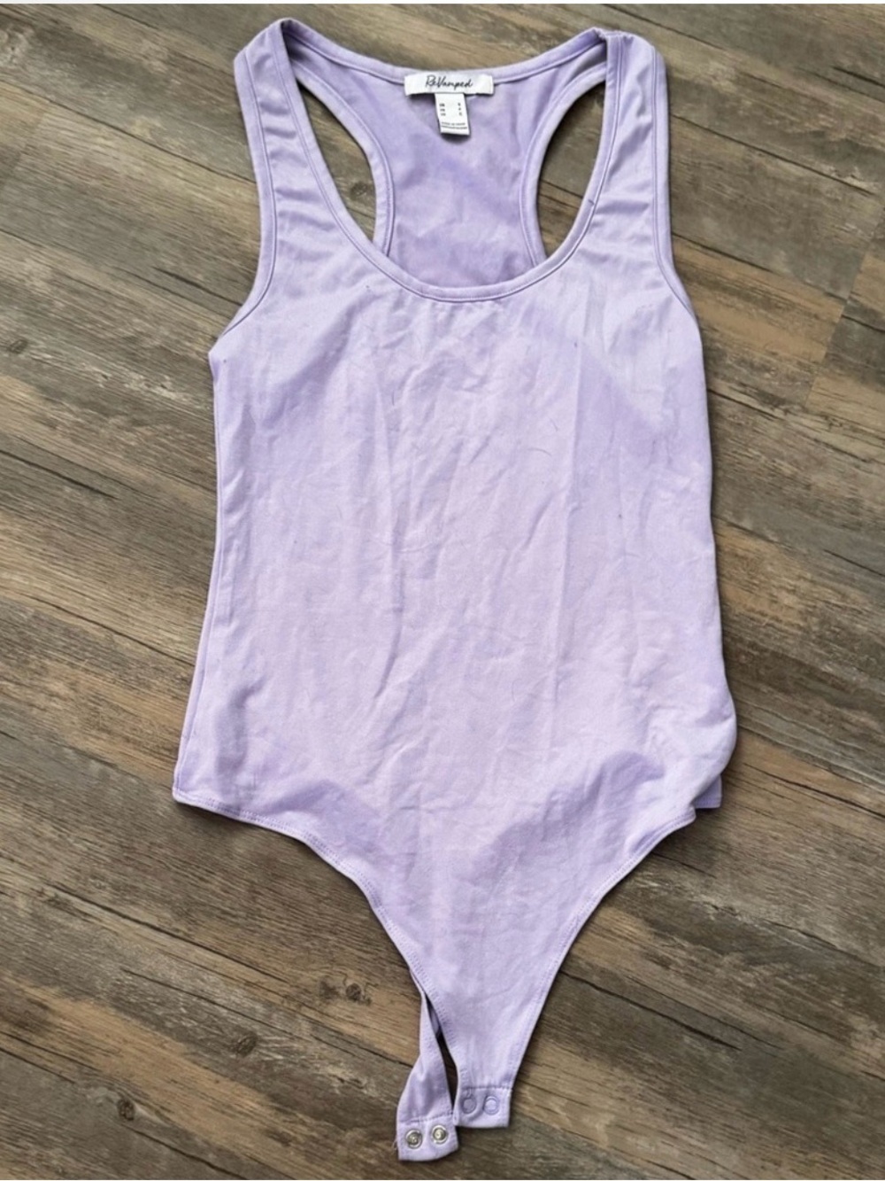 Revamped tank bodysuit